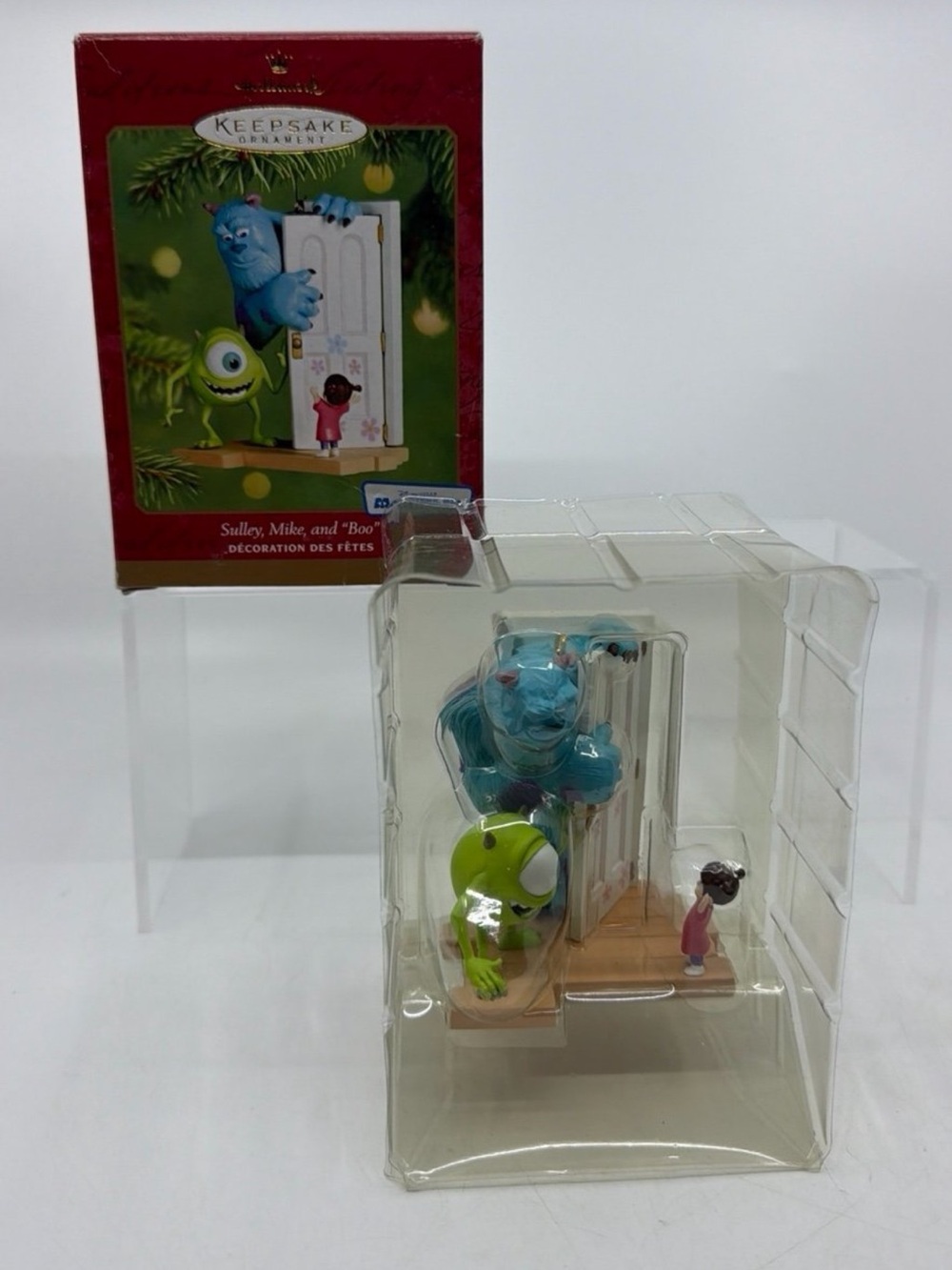 2001 Sulley, Mike, and Boo, Disney's Monsters, Inc Hallmark Ornament